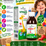 Herbiotics Vitokid Syrup – Kids Multivitamin for Growth & Development