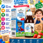 Herbiotics Rexis-D Calcium + Vitamin D3 Syrup – Kids Bone Support
