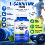 Herbiotics L-Carnitine 400mg – Energy & Fitness Support