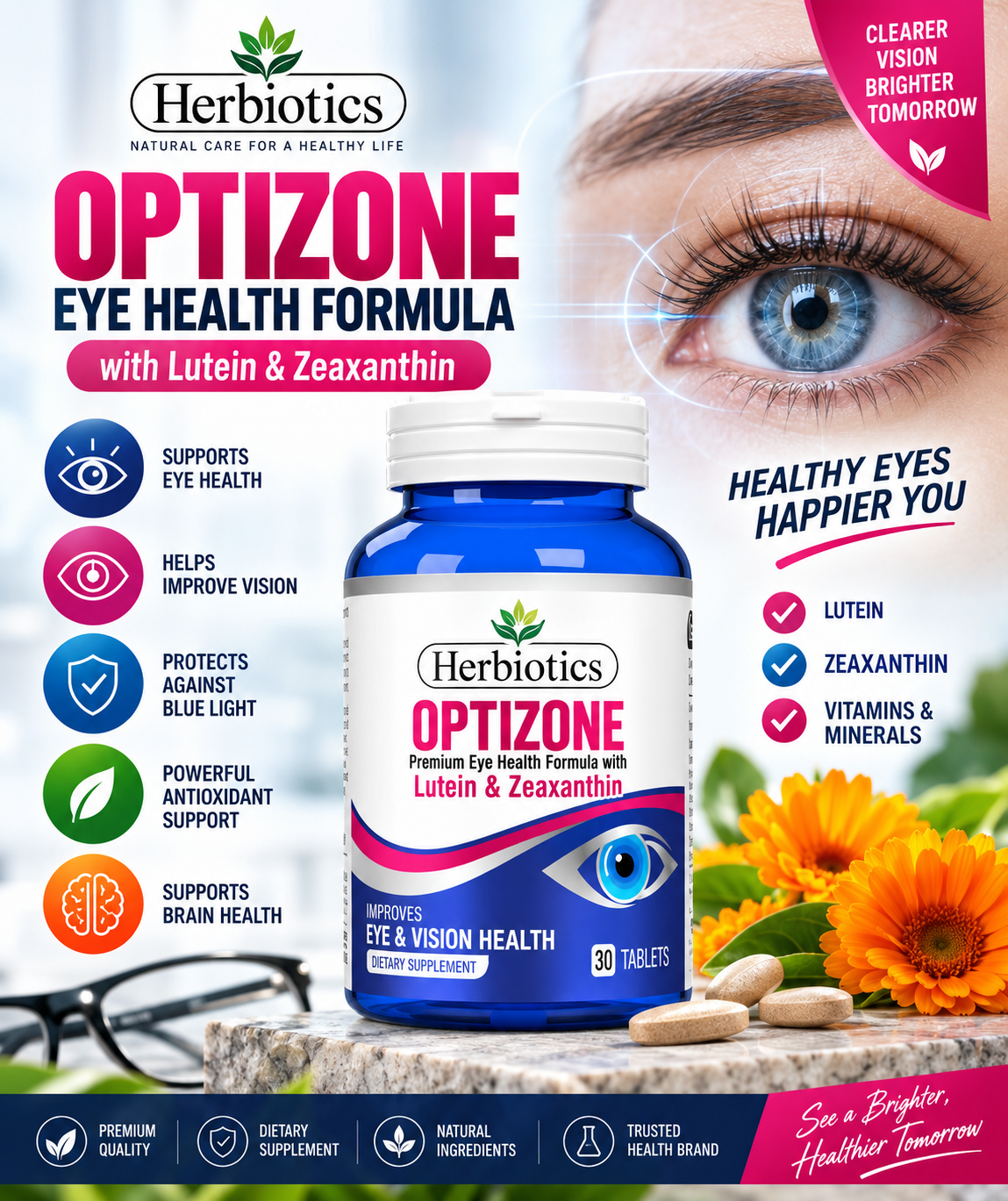 ChatGPT Image Sep 6, 2026, 01_21_00 AM Herbiotics Optizone Lutein & Zeaxanthin – Eye & Vision Support - Image 1