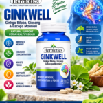 Herbiotics Ginkwell – Memory, Focus & Brain Health Support
