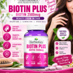 Herbiotics Biotin Plus 2500mcg – Hair, Skin & Nails Support