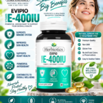 Herbiotics Evipio Vitamin E 400IU – Antioxidant & Skin Support