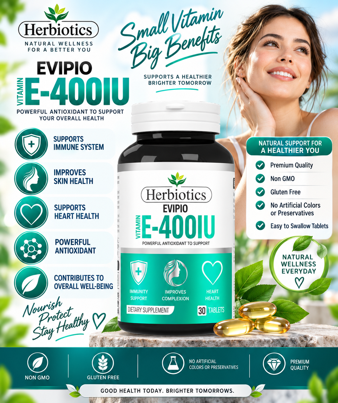 ChatGPT Image Sep 6, 2026, 01_45_06 AM Herbiotics Evipio Vitamin E 400IU – Antioxidant & Skin Support - Image 1