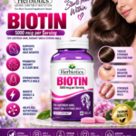 Herbiotics Biotin 5000mcg | Hair, Skin & Nails Support Tablets