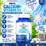 Herbiotics DMFOL Calcium + Vitamin D3 | Bone & Immune Support – 60 Tablets