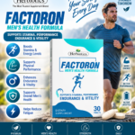 Herbiotics Factoron Men’s Health Formula | Stamina, Energy & Vitality – 30 Tablets