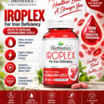 Herbiotics Iroplex Iron Supplement | Hemoglobin & Red Blood Cell Support – 30 Tablets