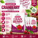 Herbiotics Cranvim Cranberry Sachets | Urinary Tract & Bladder Health Support – 10 Sachets