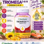 Nutrifactor Triomega 3-6-9 – Essential Omega Fatty Acids, 60 Softgels