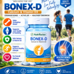 Nutrifactor Bonex-D Calcium & Vitamin D3 – 30 Bone Health Tablets