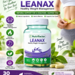 Nutrifactor Leanax – 30 Capsules Healthy Weight & Metabolism Support