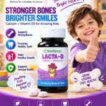 Nutrifactor Lacta-D Calcium + Vitamin D3 – Kids Bone & Teeth Support, 30 Chewable Tablets
