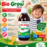 Nutrifactor Bio Grow Syrup 120ml – Kids Growth, Appetite & Daily Nutrition Support