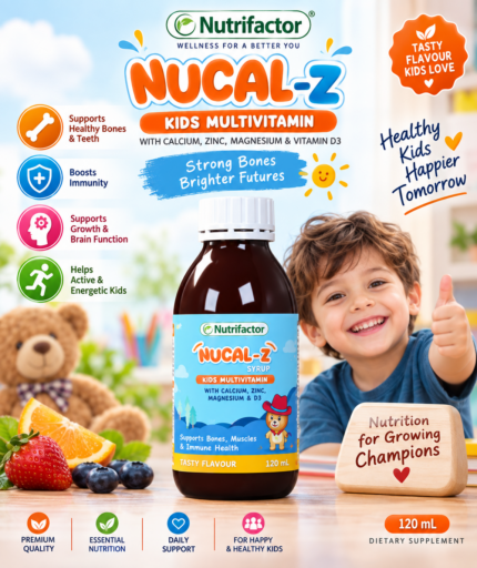 Nutrifactor Nucal Z, Nucal Z Syrup, Nucal Z Kids Syrup, Kids Multivitamin Syrup, Calcium Syrup for Kids, Kids Calcium Supplement, Zinc Syrup for Kids, Magnesium for Kids, Vitamin D3 for Kids, Calcium Zinc Magnesium D3, Kids Bone Health Supplement, Vitamins for Strong Bones, Kids Growth Support, Children Multivitamin Syrup, Kids Immune Support, Children Daily Vitamins, Bone and Teeth Support Kids, Kids Mineral Supplement, Nutrifactor Kids Vitamins, 120ml Kids Multivitamin, Kids Nutrition Syrup, Children Wellness Supplement, Nucal Z 120ml, Nutrifactor Nucal Z Syrup