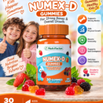 Nutrifactor Numex-D Gummies – Kids Vitamin D for Strong Bones & Healthy Growth, 30 Gummies