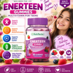Nutrifactor Enerteen Gummies – Multivitamin & Mineral Support for Active Teens, 30 Gummies