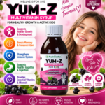 Nutrifactor Yum-Z Kids Multivitamin Syrup – Blackcurrant Flavor 120ml