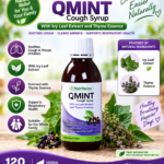 Nutrifactor Qmint Cough Syrup 120ml – Ivy Leaf & Thyme Respiratory Support