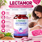 Nutrifactor Lectamor Lactation Support – 30 Tablets for Breastfeeding Mothers