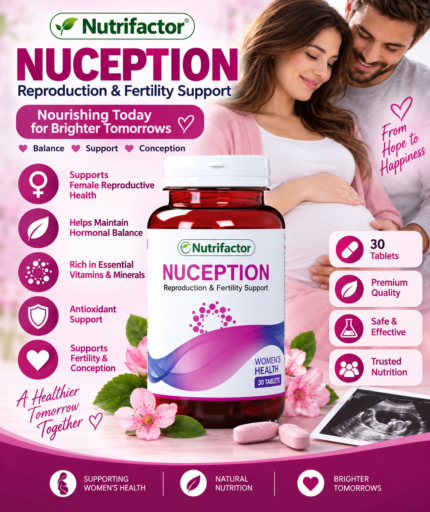 Nutrifactor Nuception – Women’s Fertility & Reproductive Support | 30 Tablets