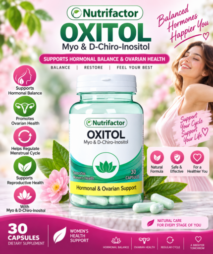 Nutrifactor Oxitol Myo & D-Chiro Inositol – Women’s Wellness | 30 Capsules