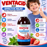 Nutrifactor Ventacid Syrup 120ml – Acidity, Gas & Indigestion Relief