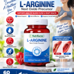 Nutrifactor L-Arginine – 60 Tablets | Heart & Circulation Support