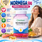 Nutrifactor Normega 500 Omega-3 Fish Oil – 30 Softgels