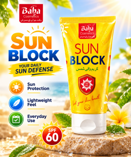 Baba Cosmetics Sunblock – Lightweight Daily Sun Protection