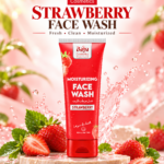 Baba Cosmetics Strawberry Moisturizing Face Wash – Fresh & Clean